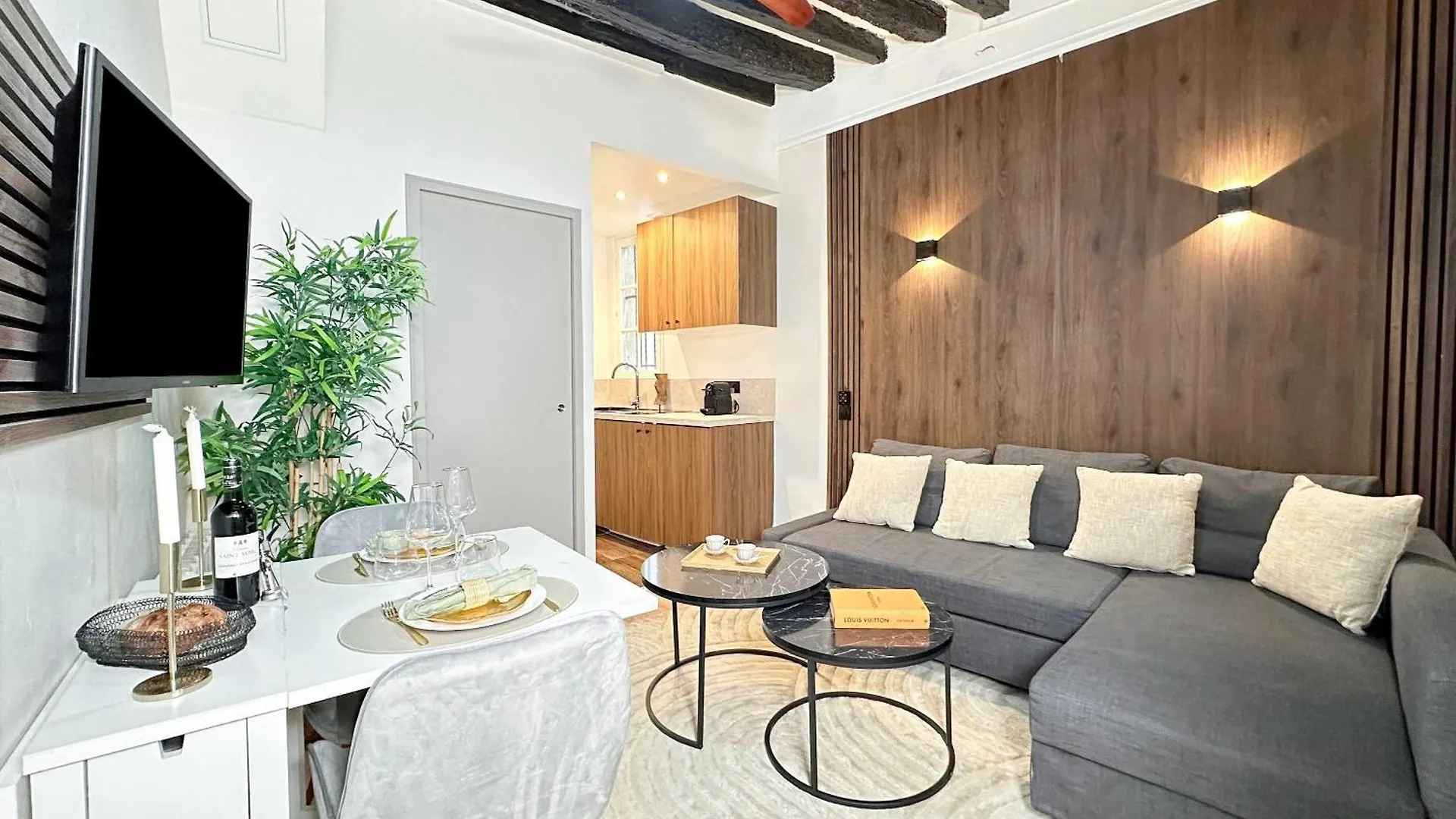 Charming Studio Near The Louvre Museum Paris Frankrig