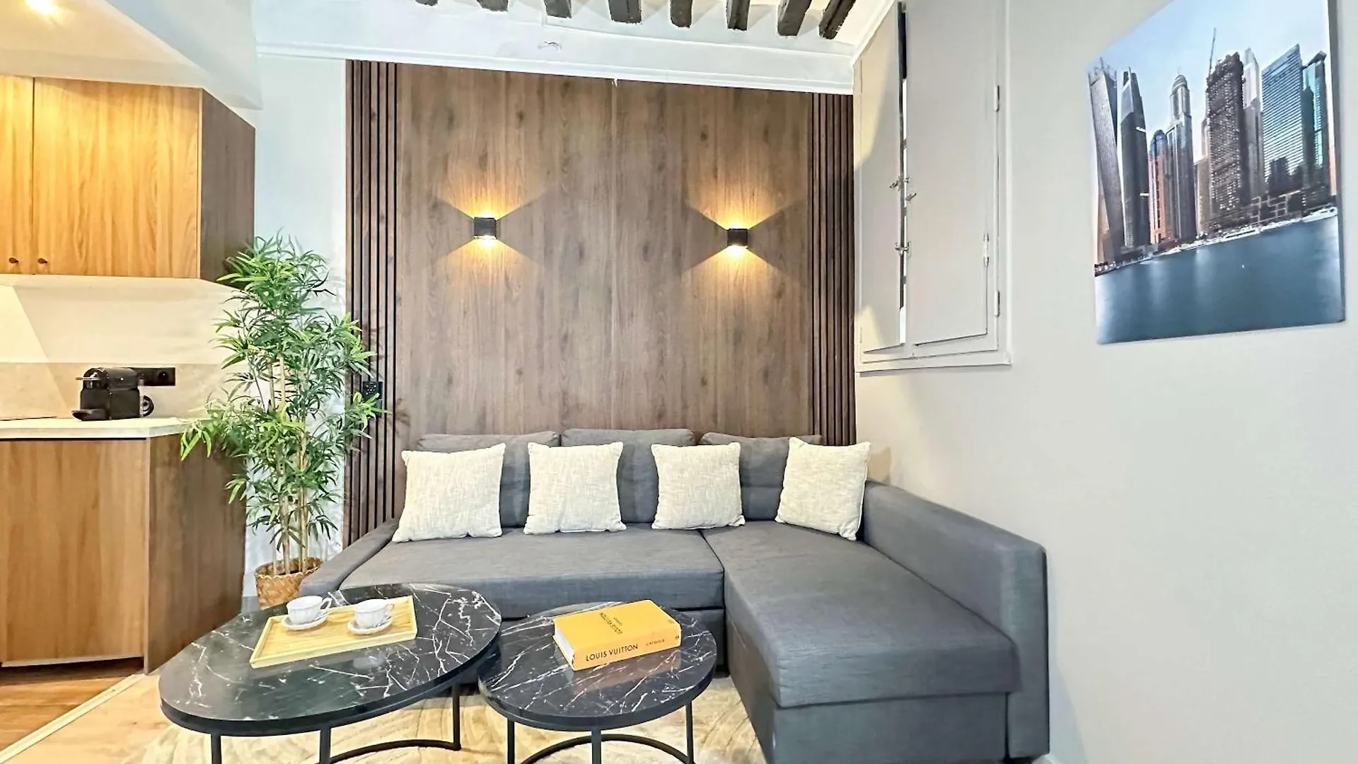 Apartament Charming Studio Near The Louvre Museum Paryż